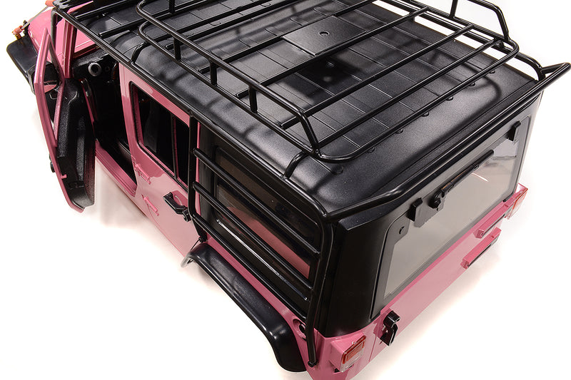 Realistic JW10-S+LED+Cage Hard Plastic Body Kit for 1/10 Scale Off-Road WB=313mm