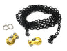 Realistic 1/10 Size Drag Chain & Tow Hooks for 1/10 Scale Off-Road Crawler