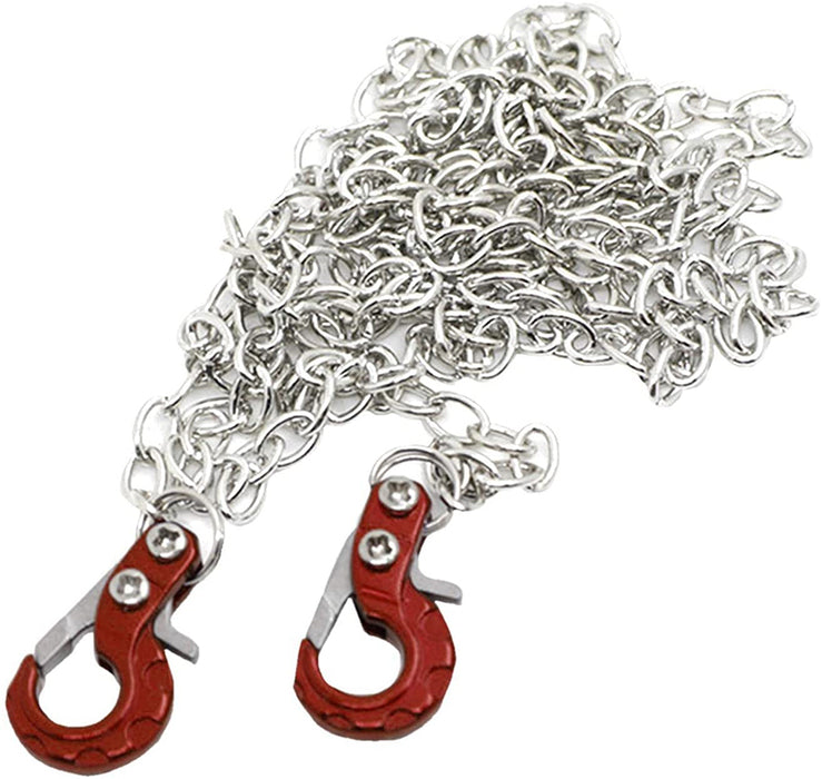 Realistic 1/10 Size Drag Chain & Tow Hooks for 1/10 Scale Off-Road Crawler