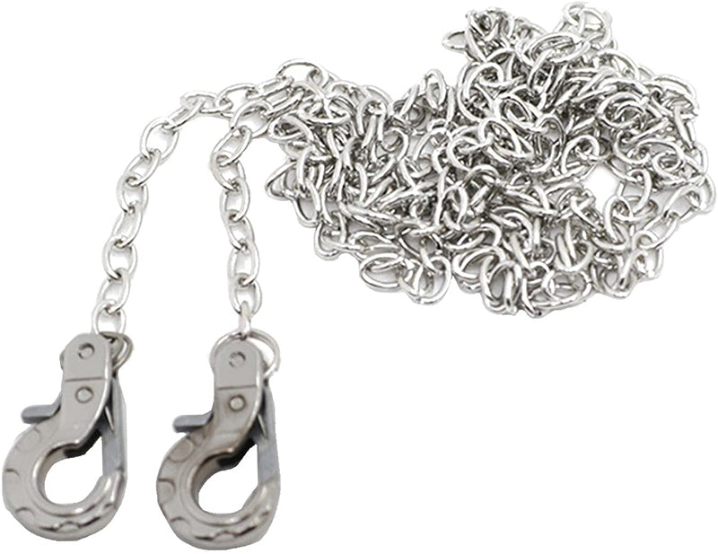 Realistic 1/10 Size Drag Chain & Tow Hooks for 1/10 Scale Off-Road Crawler