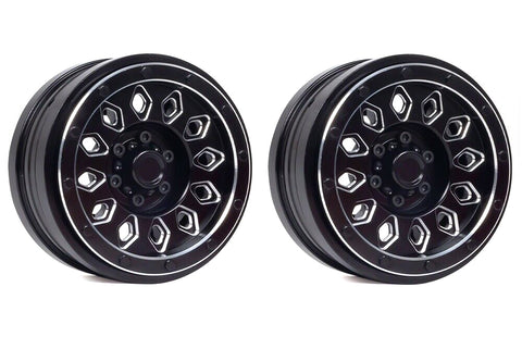 Alloy Machined Wheel Set (2) for Axial SCX6