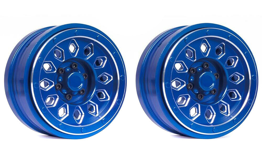 Alloy Machined Wheel Set (2) for Axial SCX6
