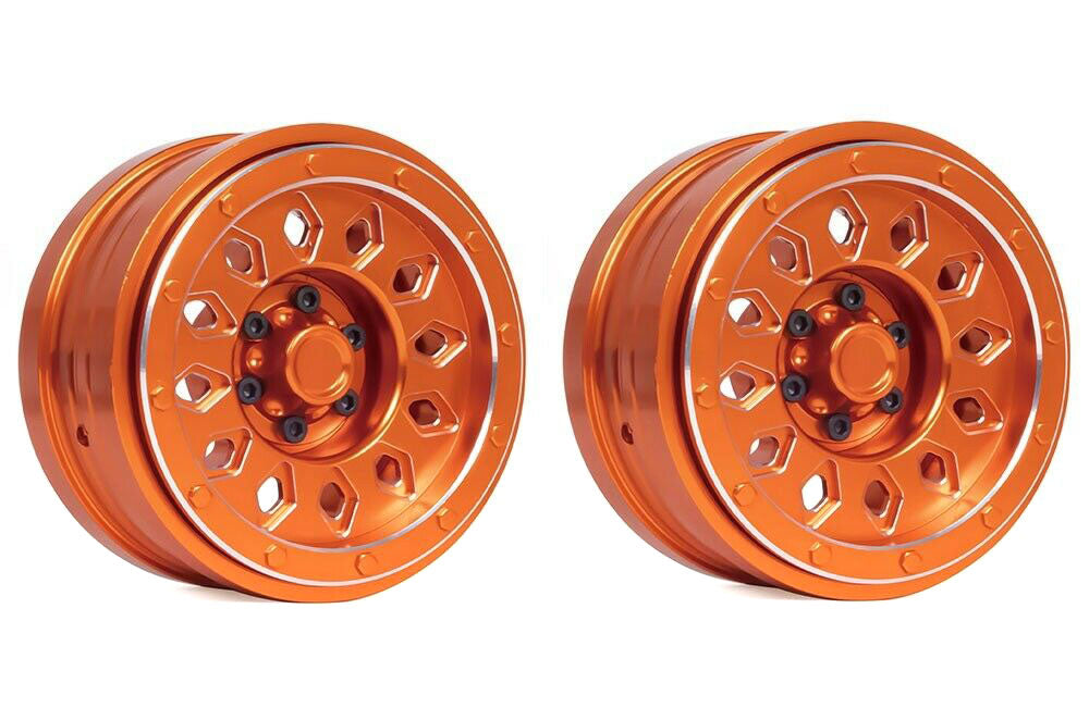 Alloy Machined Wheel Set (2) for Axial SCX6