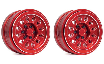 Alloy Machined Wheel Set (2) for Axial SCX6