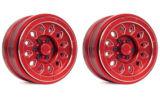 Alloy Machined Wheel Set (2) for Axial SCX6