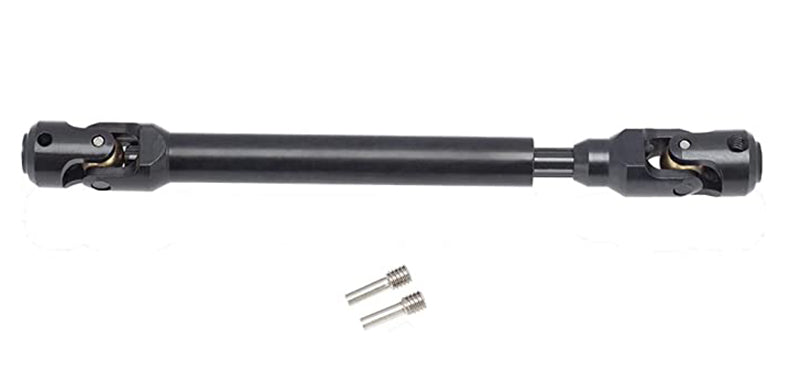 Steel Alloy 129-191mm Center Drive Shaft w/ 5mm I.D. for 1/10 Off-Road Crawler