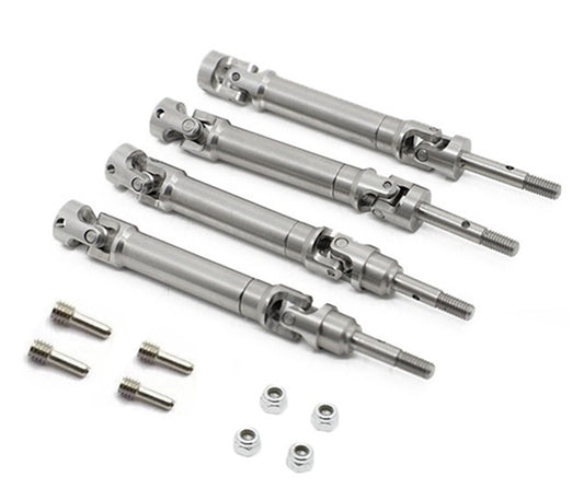 Stainless Steel Drive Shafts (4) for Traxxas 1/10 Slash, Stampede & Rustler 4X4