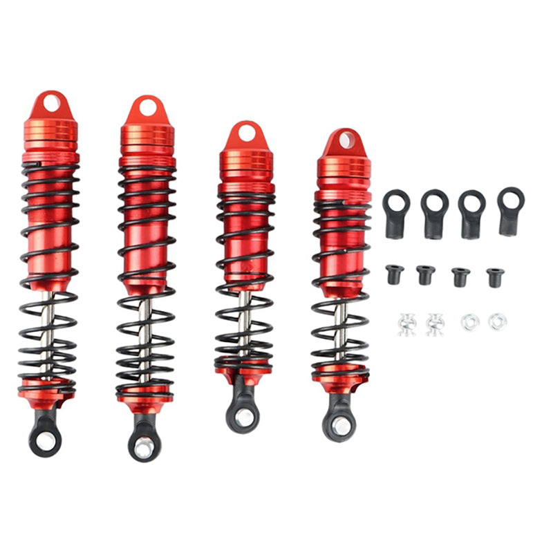 Alloy F&R Shock Set (4) for Traxxas 1/10 Slash, Stampede & Rustler 2WD & 4X4