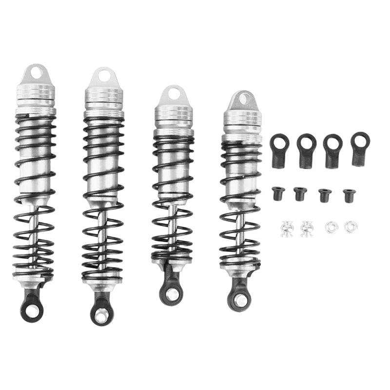 Alloy F&R Shock Set (4) for Traxxas 1/10 Slash, Stampede & Rustler 2WD & 4X4