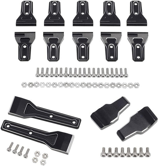 14pcs Alloy Realistic Hinge Add-On Pieces for Axial SCX6 Jeep