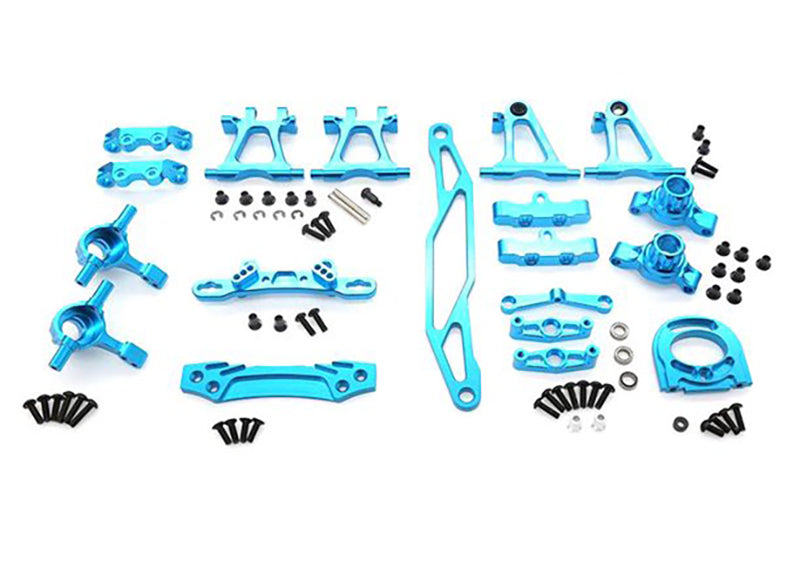 Alloy Machined Hop-Up Combo for Tamiya TT-02 Chassis