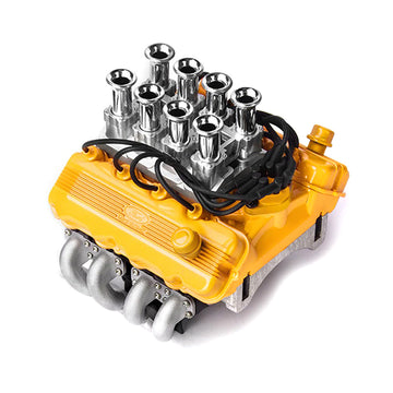Motor Cooling Fans w/ Realistic V8 Engine Cover for 540 Size Motor (36mm O.D.)