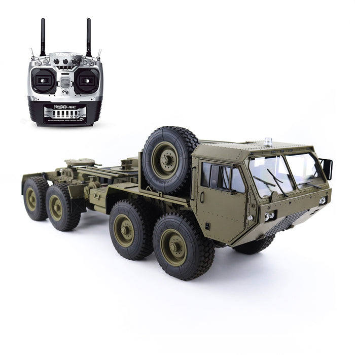 HG-P802 1/12 8X8 Military Truck ARTR w/ 2.4GHz Remote, Sound & Light Upgrades