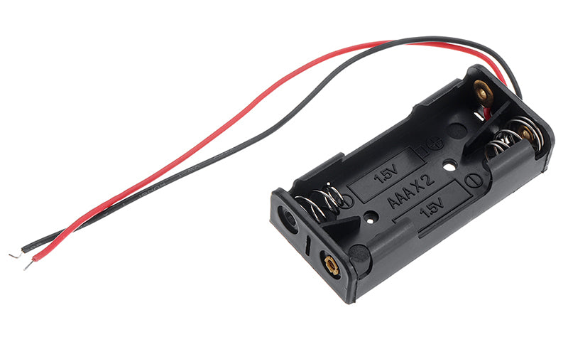 Battery Box x 2 Cells, AAA Size for Charging, LED & Others