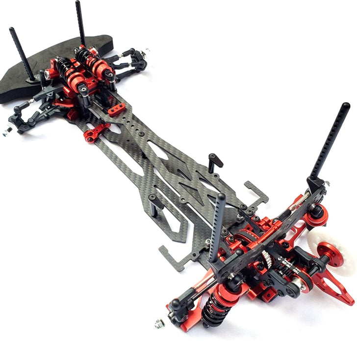 High Performance CF Version 1/10 Scale RWD Drift Car Kit