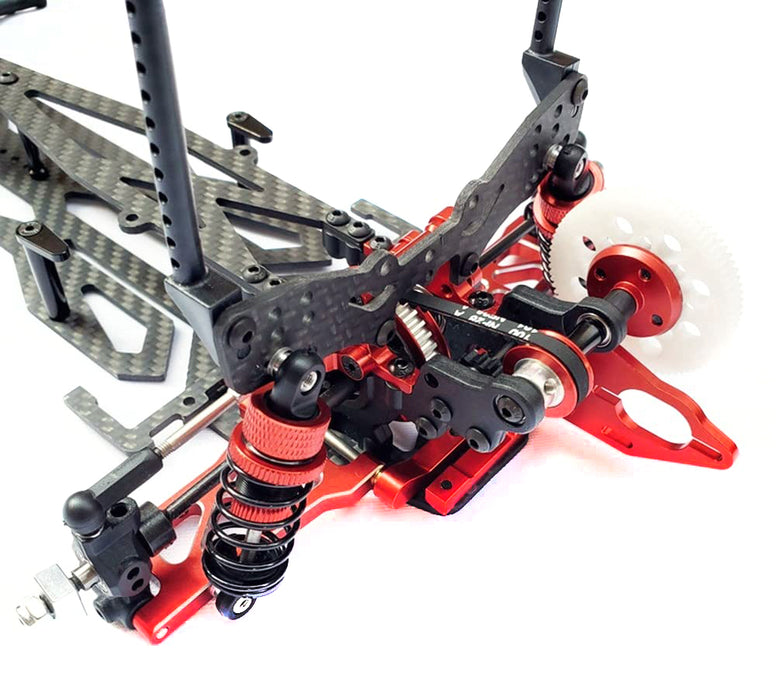 High Performance CF Version 1/10 Scale RWD Drift Car Kit