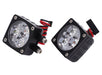 Alloy Outer Case A-Pillar Super Bright LED Spot Light Set for Axial SCX6