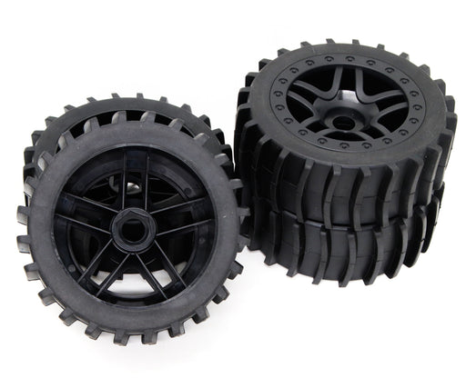 Tires, Wheels & Inserts TL12 w/17mm Hex for 1/8 Buggy Size 4pcs OD=117mm