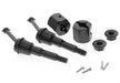 Alloy Drive Shafts & Hex Drive Hubs for Tamiya SW-01 1/24 Mini Lunch Box, MudMad