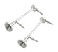 Realistic Stainless Steel Metal Air Horn Set 41mm for Tamiya 1/14 Tractor