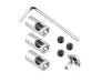 HD Steel Alloy Motor Pinion Shaft Size Adapters 3.17mm to 5mm Conversion