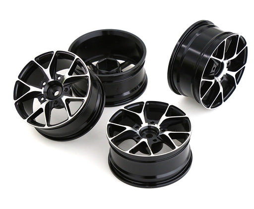 10 Spoke Alloy Wheel Set (4) for 1/10 On-Road Touring W=26mm