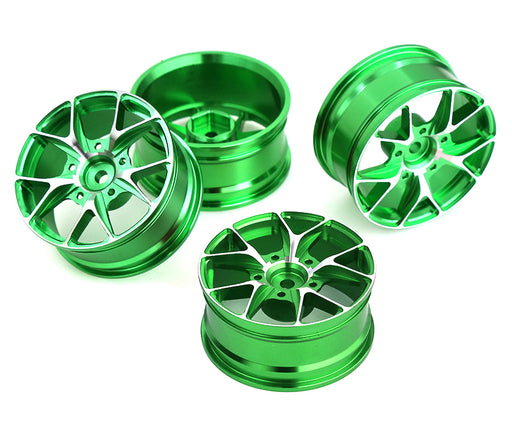 10 Spoke Alloy Wheel Set (4) for 1/10 On-Road Touring W=26mm