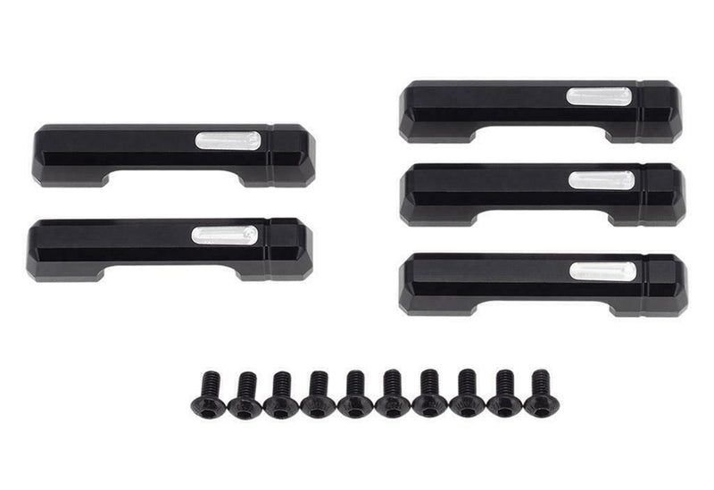 Alloy Machined Door Handle Set (5) for Axial SCX6 Type JW