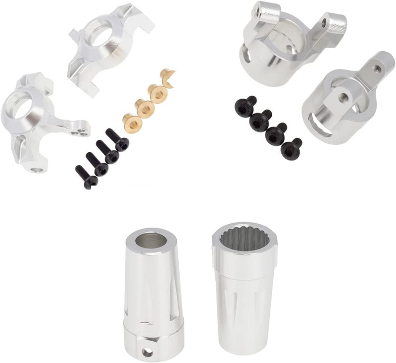 Alloy Steering, Caster Blocks & Axle Adapters for Axial RR10 Bomber & Wraith 2.2