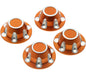 Alloy Machined Center Wheel Hub Caps (4) for Axial SCX6