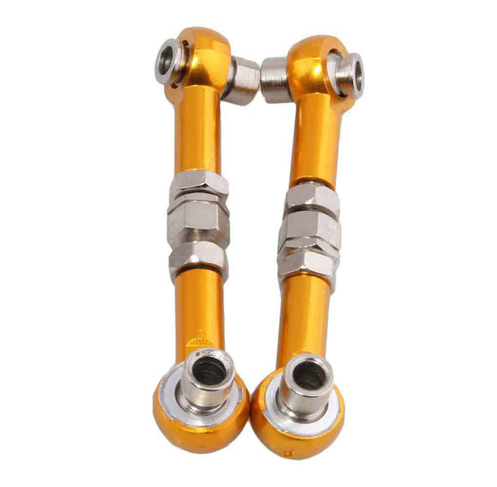 Alloy Machined M3 Size Ball End 40mm Linkages w/ Adjustable Turnbuckles