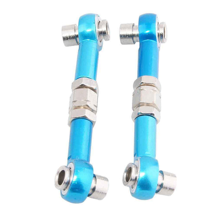 Alloy Machined M3 Size Ball End 40mm Linkages w/ Adjustable Turnbuckles