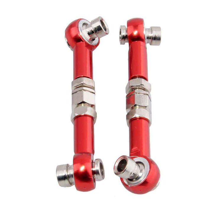Alloy Machined M3 Size Ball End 40mm Linkages w/ Adjustable Turnbuckles