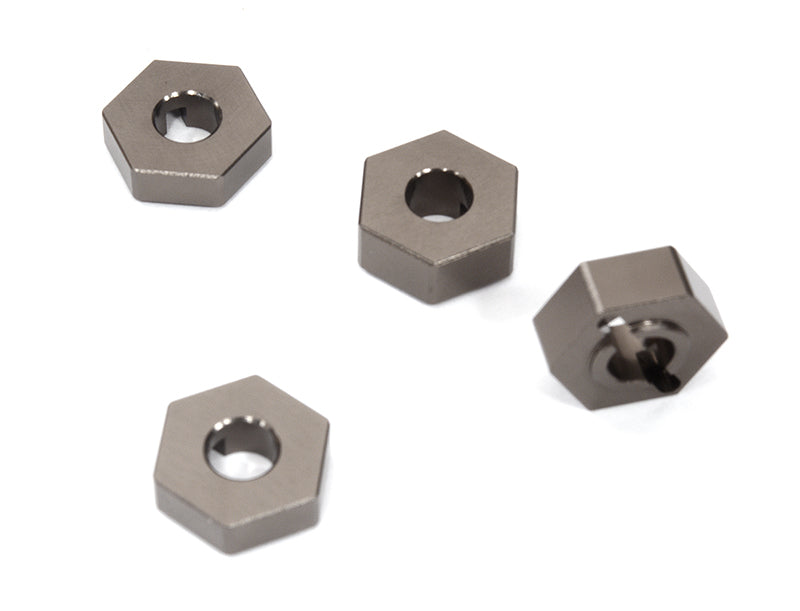 Billet Machined 12mm Hex Wheel Adapters for Losi 1/10 2WD RTR 22S Drag, ST & SCT