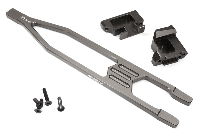 Billet Machined Battery Plate & Mount Set for Traxxas Slash 4X4 LCG Chassis