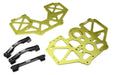 Billet Machined Center Chassis Side Plate & Mount Set for Losi LMT 4WD