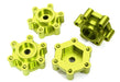 Billet Machined 17mm Hex-to-6 Bolt Wheel Adapters for Losi LMT 4WD Monster Truck