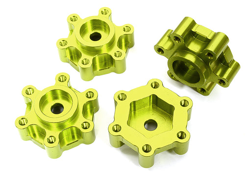 Billet Machined 17mm Hex-to-6 Bolt Wheel Adapters for Losi LMT 4WD Monster Truck