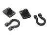 Realistic Alloy Bow Shackles & Brackets w/ No Hardware