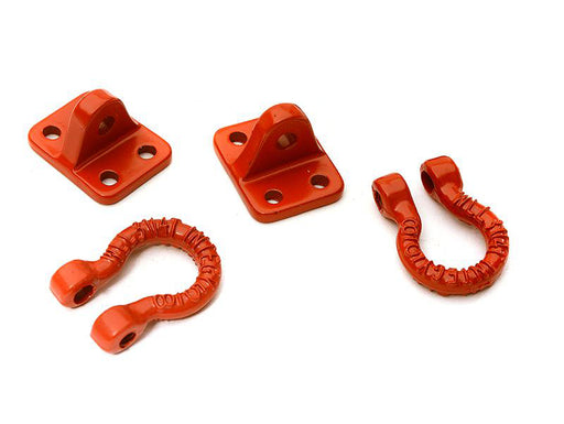 Realistic Alloy Bow Shackles & Brackets w/ No Hardware