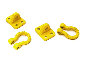 Realistic Alloy Bow Shackles & Brackets w/ No Hardware