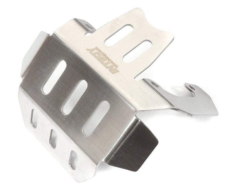 Stainless Steel Front Axle Protection Skid Plate for Axial SCX6 Crawler