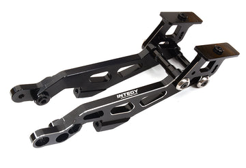 Machined Alloy Wing Mount Set for Arrma 1/8 Kraton 6S BLX V5 - Black Finish