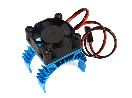Motor Heatsink w/ Cooling Fan 30x30mm for 540/550 Size Motor w/ 36mm O.D.