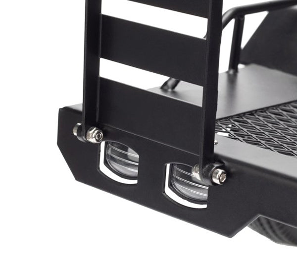 Machined Alloy Flatbed Dual Axle Car Trailer Kit for 1/10 Scale RC 624x339x112mm