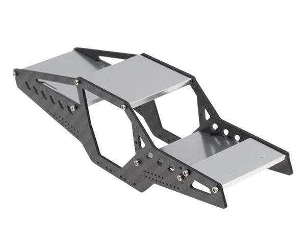 Composite CF Main Chassis Conversion for Axial 1/24 SCX24 Deadbolt & C10