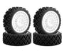 All Terrain Tire & Wheel Set for Tamiya TT01, TT02 & XV-01