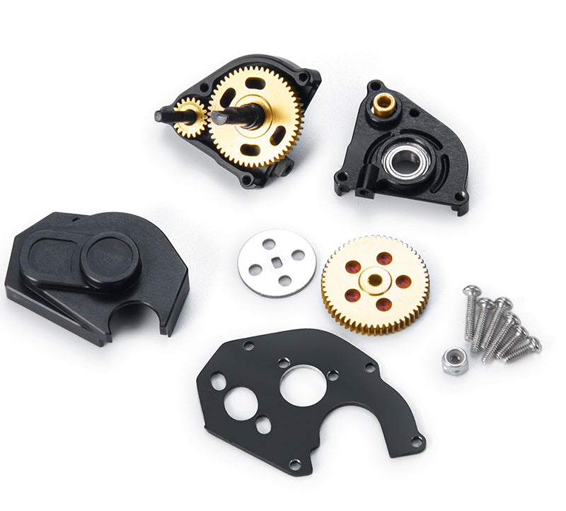 Alloy Machined Gearbox w/ Internals for Axial SCX24 Crawler