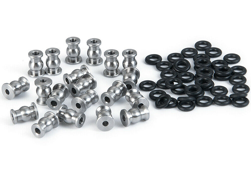 Alloy Machined 3.5mm Linkage Ball Set for Axial SCX24 Crawler