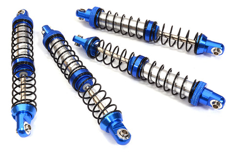 Alloy Machined 100mm Shocks for 1/10 Scale RC Model Car & Truck